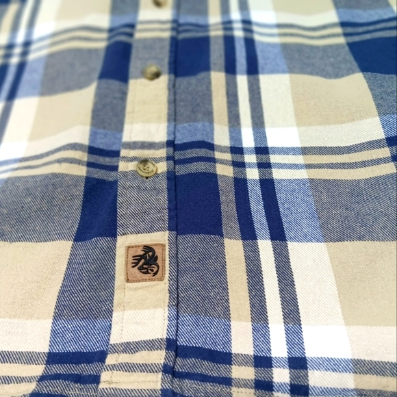 Legendary WhiteTails  plaid,flannel long-sleeved button down shirt .Men's M - Picture 9 of 10